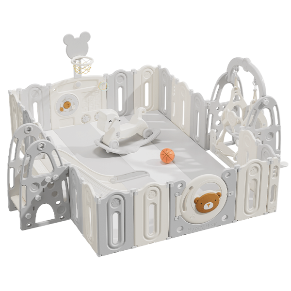 Playpen Manufacturer - Wholesale Portable Pink Foldable Play Yard