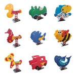 Playground Toy Supplier - Funny Educational Cartoon Spring Rider