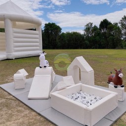 Playground Equipment Supplier - Pure White Themed Soft Play for Baby