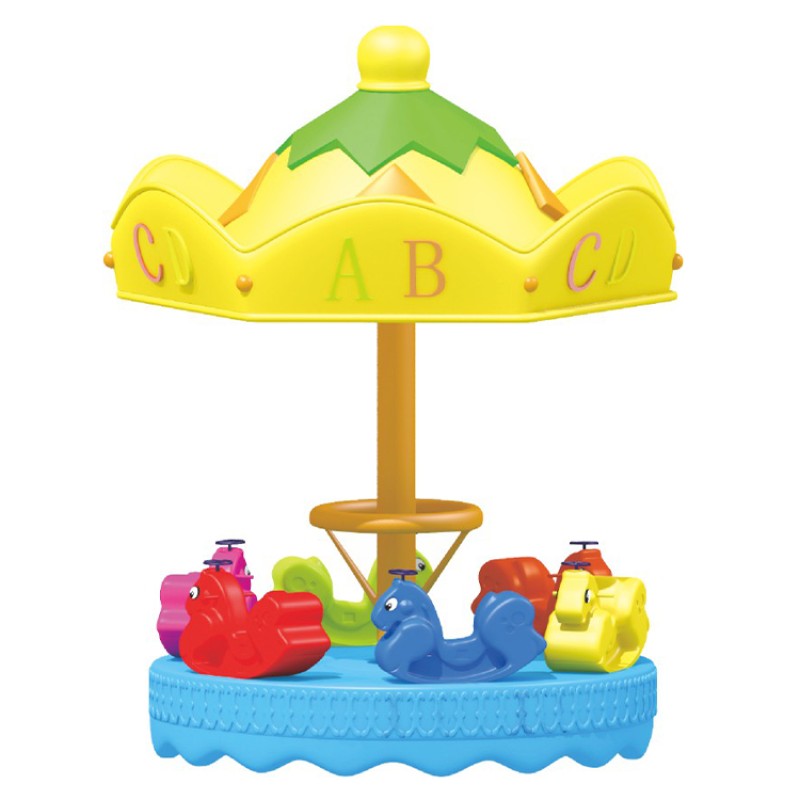 Carousel Equipment Manufacturer - Attractive Space Themed Merry Go Round