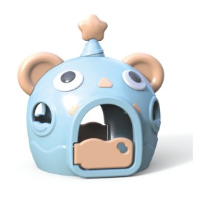 Playhouse Manufacturer - Non-toxic Modern Tree Playhouse with Slide