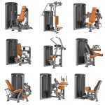 Lat Pulldown Factory - Plate Loaded High Pulley Lat Machine