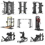 Gym Equipment Manufacturer - Commercial Plate Load Steel Machine Full Set