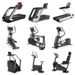 Gym Equipment Supplier - Commercial Cardio Set with Treadmill Elliptical