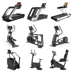 Gym Equipment Supplier - Commercial Cardio Set with Treadmill Elliptical