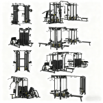 Gym Set Manufacturer - Luxury Multi Functional Machine Equipment Setup