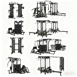 Gym Set Manufacturer - Luxury Multi Functional Machine Equipment Setup