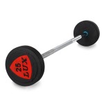 Barbell Set Supplier - Private Label Fixed Rubber Barbell Set