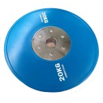 Barbell Plate Manufacturer - Pure Rubber Coated Cast Iron Plate