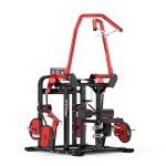 Lat Pulldown Factory - Plate Loaded High Pulley Lat Machine