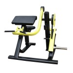 Strength Trainer Factory - Plate Loaded Seated Bicep Curl Machine