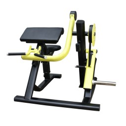 Strength Trainer Factory - Plate Loaded Seated Bicep Curl Machine