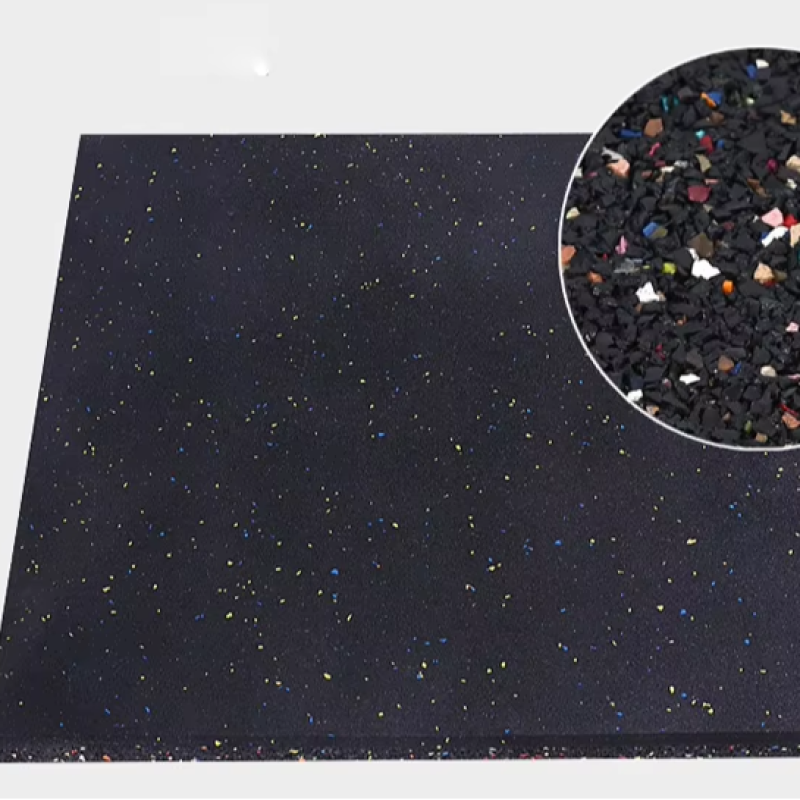 Gym Mat Supplier - Anti-Shock Rubber Protective Flooring Mat