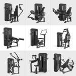 Fitness Equipment Supplier - Pin Load Chest Arms Extension Machine
