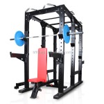 Gym Equipment Manufacturer - Dual Side Power Rack Smith Machine