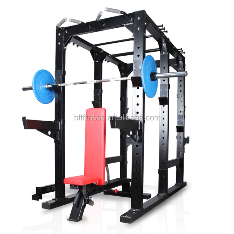Gym Equipment Manufacturer - Dual Side Power Rack Smith Machine