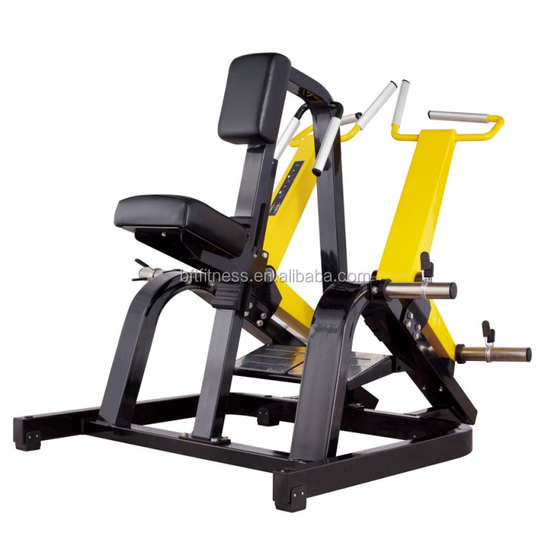 Gym Machine Factory - Plate Loaded Incline Rowing Seated Row Machine