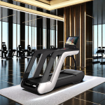 Gym Equipment Manufacturer - 2024 Electric 21.5" LCD Treadmill