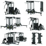Fitness Equipment Factory - All in One Smith Power Rack Machine