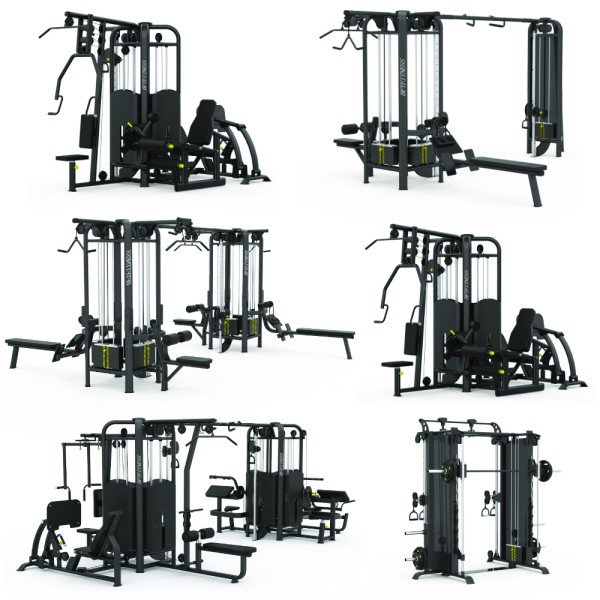 Fitness Equipment Factory - All in One Smith Power Rack Machine