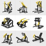 Gym Equipment Manufacturer - Plate Loaded PENDULUM Glute Machine