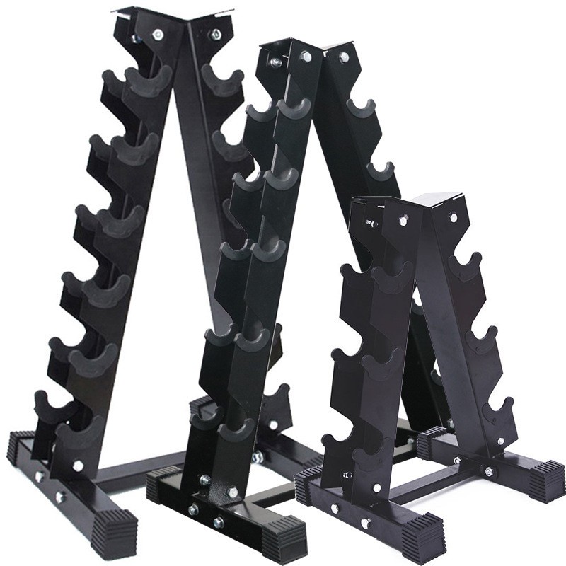 Hexagonal Rack Supplier - Coated Electroplated Dumbbell Stand