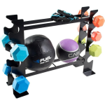 Dumbbell Rack Supplier - Double Layer Kettlebell Storage