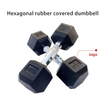 Hex Dumbbell Supplier - Rubber Coated Commercial Exercise