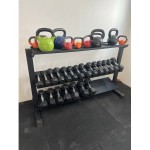 Rubber Dumbbell Manufacturer - Colorful Hexagonal Men Women