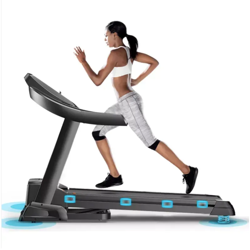 Folding Treadmill Manufacturer - Bluetooth Shock-Absorbing