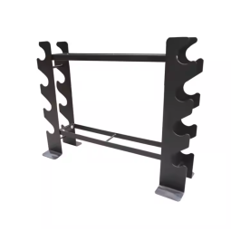 Dumbbell Rack Supplier - Double Layer Kettlebell Storage