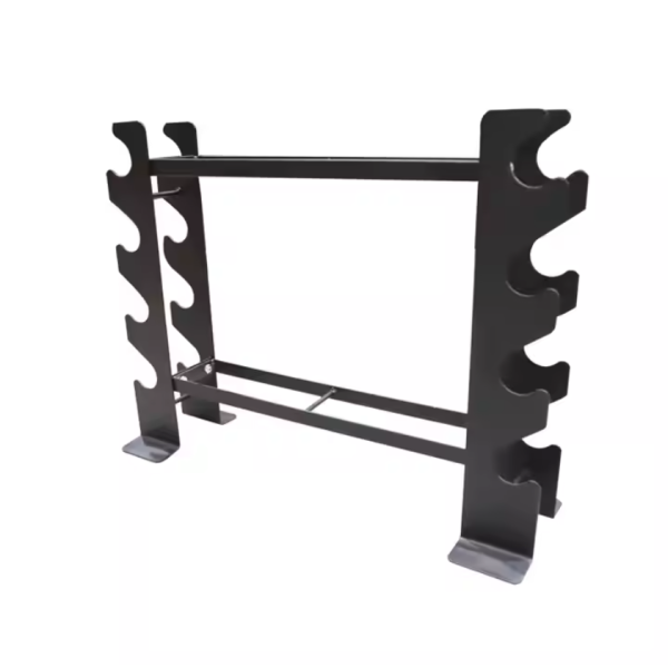 Dumbbell Rack Supplier - Double Layer Kettlebell Storage