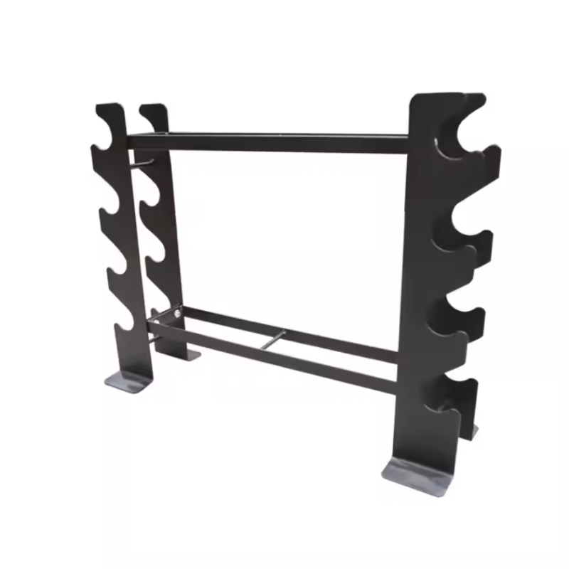 Dumbbell Rack Supplier - Double Layer Kettlebell Storage
