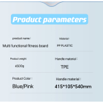 Fitness Equipment Supplier - Five-in-One Foldable TPE/PP