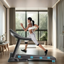 Commercial Treadmill Factory - Wide Track Foldable Equipment