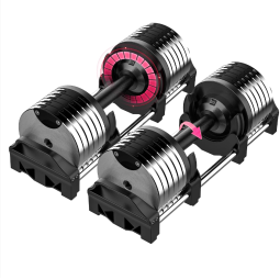 Adjustable Dumbbell Factory - 24KG 32KG Steel Electroplated