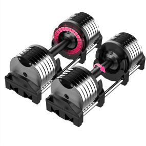 Adjustable Dumbbell Factory - 24KG 32KG Steel Electroplated