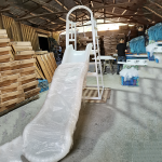 Ball Pool Set Factory - White Ball Pit Slide Ladder Set for Kids