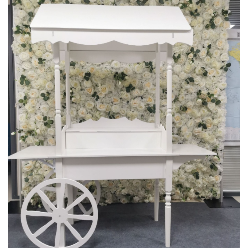 Snack Cart Manufacturer - Portable Candy Pancake Bar Display Cart