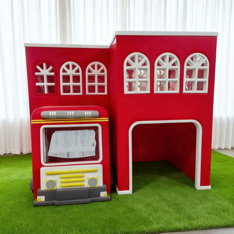 Playground Equipment Supplier - Fire Station Role Play Soft Play House