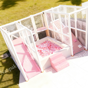 Portable Playground Supplier - All in One Climb Ball Pit Soft Play