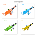 Ball Shooter Factory - Blue Yellow Orange Green Shooting Gun