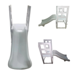 Ball Pool Set Factory - White Ball Pit Slide Ladder Set for Kids