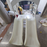 Playground Equipment Manufacturer - Double Slide 4-6ft Ball Pit Set