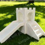Playground Equipment Factory - Castle Set with Slide for Party Rental