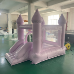 Inflatable Playground Supplier - Taro Purple Bounce House Ball Pit