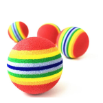 Practice Ball Supplier - 42mm Rainbow Golf Practice Foam Balls