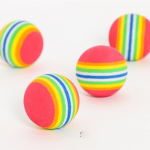 Practice Ball Supplier - 42mm Rainbow Golf Practice Foam Balls