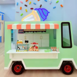 Role Play House Factory - Commercial Ice Cream Cart Pretend Play