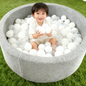 Ball Pit Supplier - 35.4inch Soft Teddy Color Foam Ball Pool